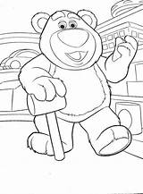 Coloring Lotso Pages Toy Story Disney Bear Coloriage 塗り絵 Drama Printable ディズニー Cliparts トイ ストーリー ぬりえ Colouring Color Print Dessin sketch template