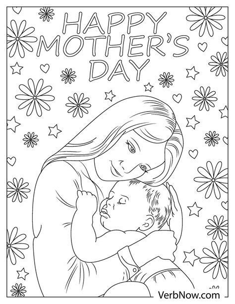 happy mothers day coloring pages book   printable
