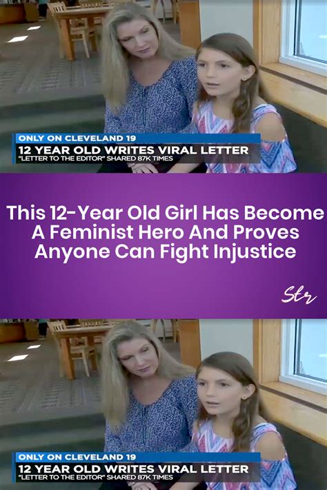 This 12 Year Old Girl Has Become A Feminist Hero And Proves Anyone Can