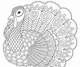 Coloring Turkey Pages Lou Skip sketch template