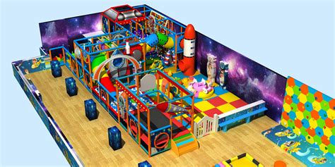 customers indoor playground equipment project  india