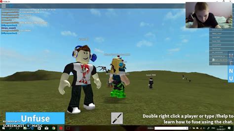 We Fused Together Roblox Fusion Fighters Youtube Redeem