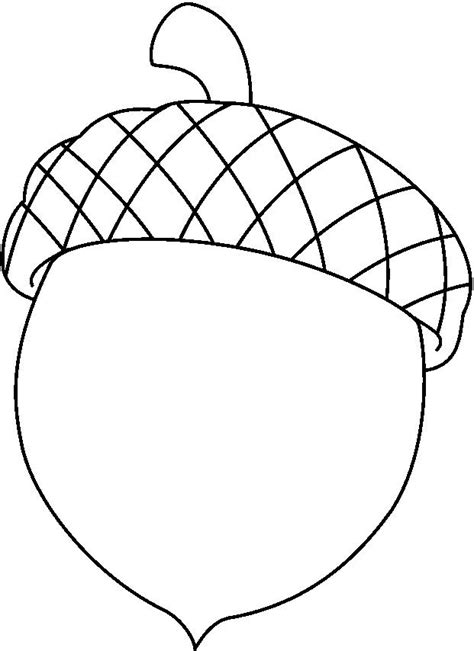 acorn coloring pages  print fall coloring pages fall art projects