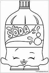Coloring Soda Shopkins Pages Bottle Coke Color Drawing Colouring Printable Toys Shopkin Draw Kids Getdrawings Getcolorings Coloringpages101 Summer Popular Coloringpagesonly sketch template