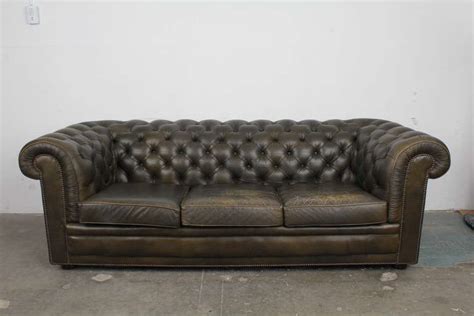 Vintage English Chesterfield Sofa From A Unique