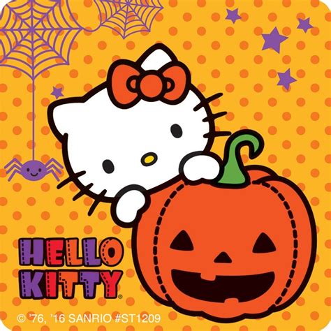 kitty halloween stickers halloween photo  fanpop