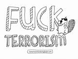 Terrorism Swcb Swearing sketch template