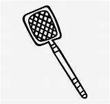 Fly Swatter Flap sketch template
