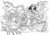 Caribbean Pirates Pages Coloring sketch template