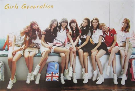 Girls Generation Group Wearing Golf Outfits Poster K Pop Music Ebay