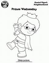 Daniel Tiger Coloring Pages Prince Wednesday Printable Tigre Neighborhood Pbs Kids Birthday Color Sheets Min Para Colorear Print Party Getcolorings sketch template