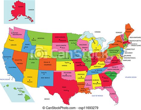 usa 50 estados con nombres de estado estados unidos 50 estados con