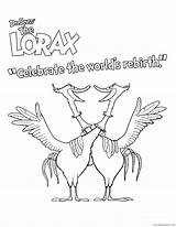 Lorax Coloring Pages Coloring4free Swans Related Posts sketch template