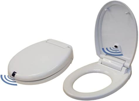 touch  automatic lid openingclosing toilet seat amazoncouk diy