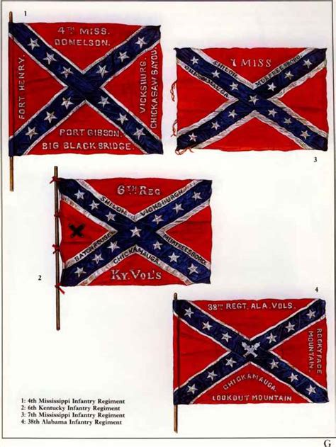 virginia cavalry national flags  creek battlefield
