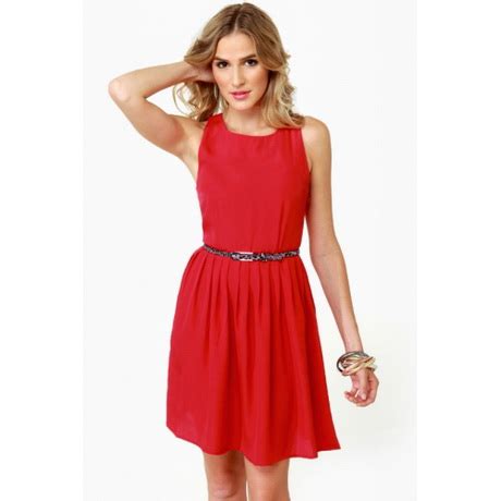 rode jurkjes mode en stijl