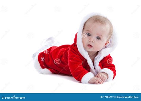 cute christmas baby stock image image  happiness christmas