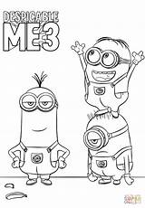 Minions Coloring Despicable Pages Printable Drawing Minion Color Print Unicorn Characters Book Getdrawings Disney Choose Board sketch template