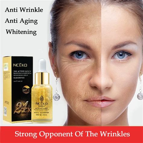 anti wrinkle face cream  gold essence anti aging skin whitening creams moisturizing face care