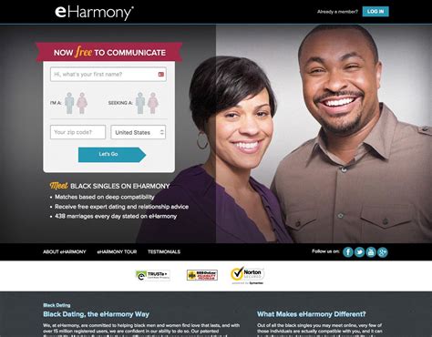 eharmony blacksingles rating pricing  dating sites