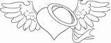 Heart Pages Hearts Corazones Rotos Cliparts sketch template
