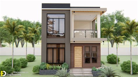 small  storey house design      bedrooms engineering discoveries narrow house