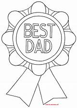 Vaderdag Papa Kleurplaten Father Oorkonde Moederdag Printen Uitprinten Downloaden Medaille Toddlers Coloriages Terborg600 sketch template