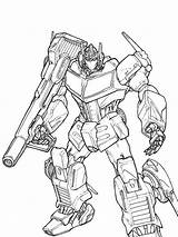 Optimus Pages Mycoloring Bumblebee sketch template