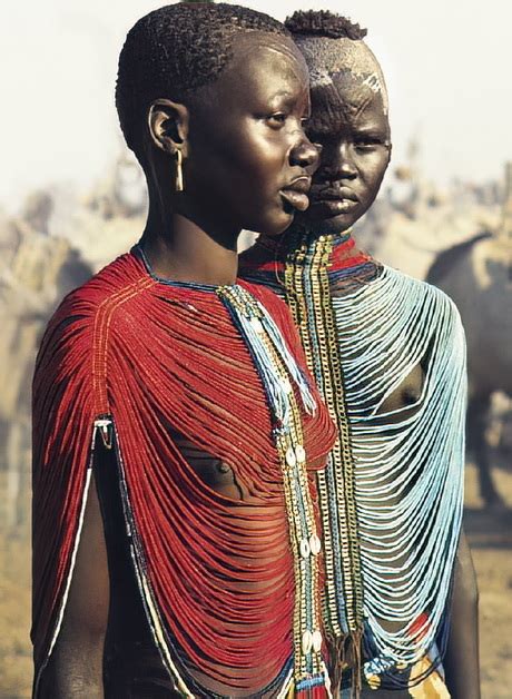 africa   tribes dinka people