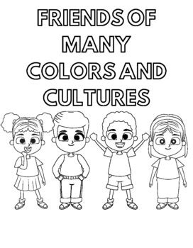 diversity coloring pages  leslie lowery tpt