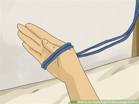 How To Tie Yourself Up In A Spreadeagle Position 8 Steps