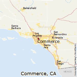 places    commerce california