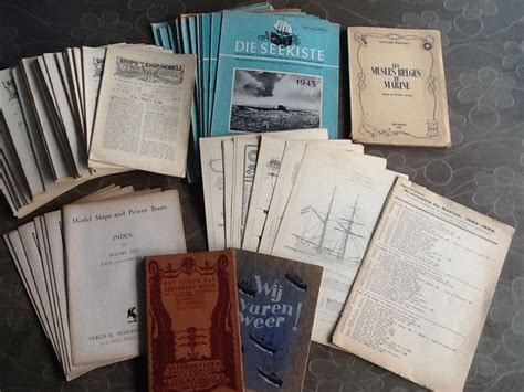 verschillend oude boekentijdschriftenplannen  catawiki