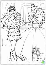 Barbie Coloring Princess Pages Popstar Print Dinokids Star Rock Close Popular Getcolorings Coloringbarbie Library Clipart Template sketch template