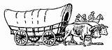 Wagon Coloring Pages Train Template sketch template