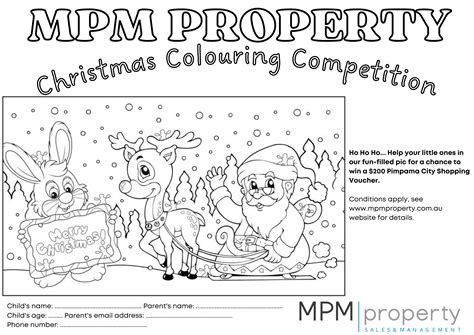 mpm christmas colouring  competition property details mpm property