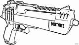 Nerf Colorare Sniper Fortnite Blaster Templates sketch template