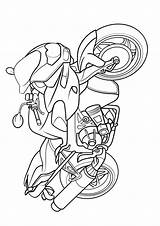 Choppers Motorbikes sketch template