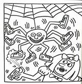 Haring Keith Coloring Pages Getdrawings sketch template