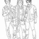 Jonas Brothers Rock Camp Coloring Pages Drawing sketch template