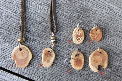 wooden pendants  eldredtheraven  deviantart