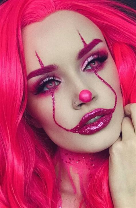 How To Apply Clown Makeup Cute Halloween Female Julios