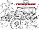 Jeep Coloring Pages Off Road Teraflex Kids Adults Popular Most sketch template