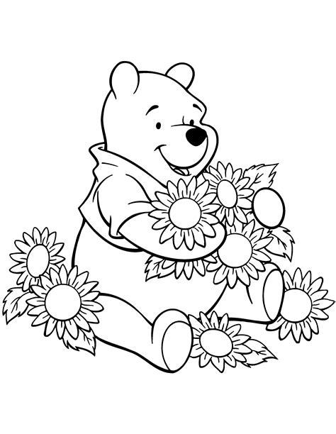 winnie  pooh coloring pages coloring kids