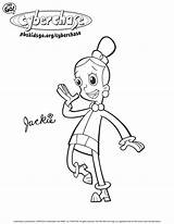 Coloring Pages Pbs Kids Sid Science Kid Holding Hands Cyberchase Printable Getcolorings Two Girls Boy Girl Print Color sketch template