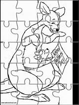 Pooh Winnie Puzzles sketch template