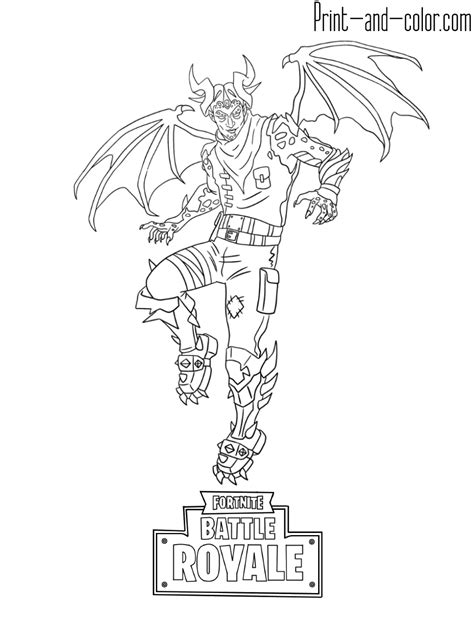 fortnite skin coloring pages fortnite coloring pages print