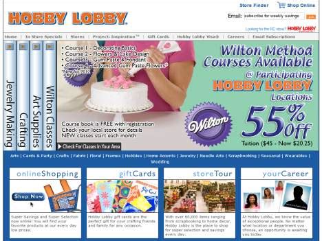 wwwhobbylobbycom hobby lobby official website