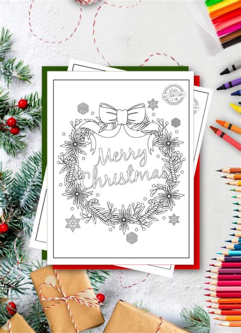 merry christmas coloring pages    cute kids