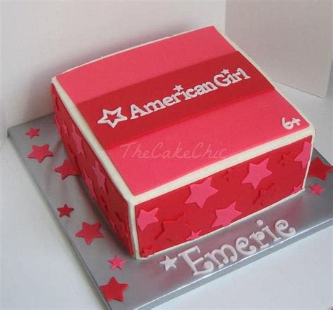 American Girl Cake American Girl Birthday American Girl Parties